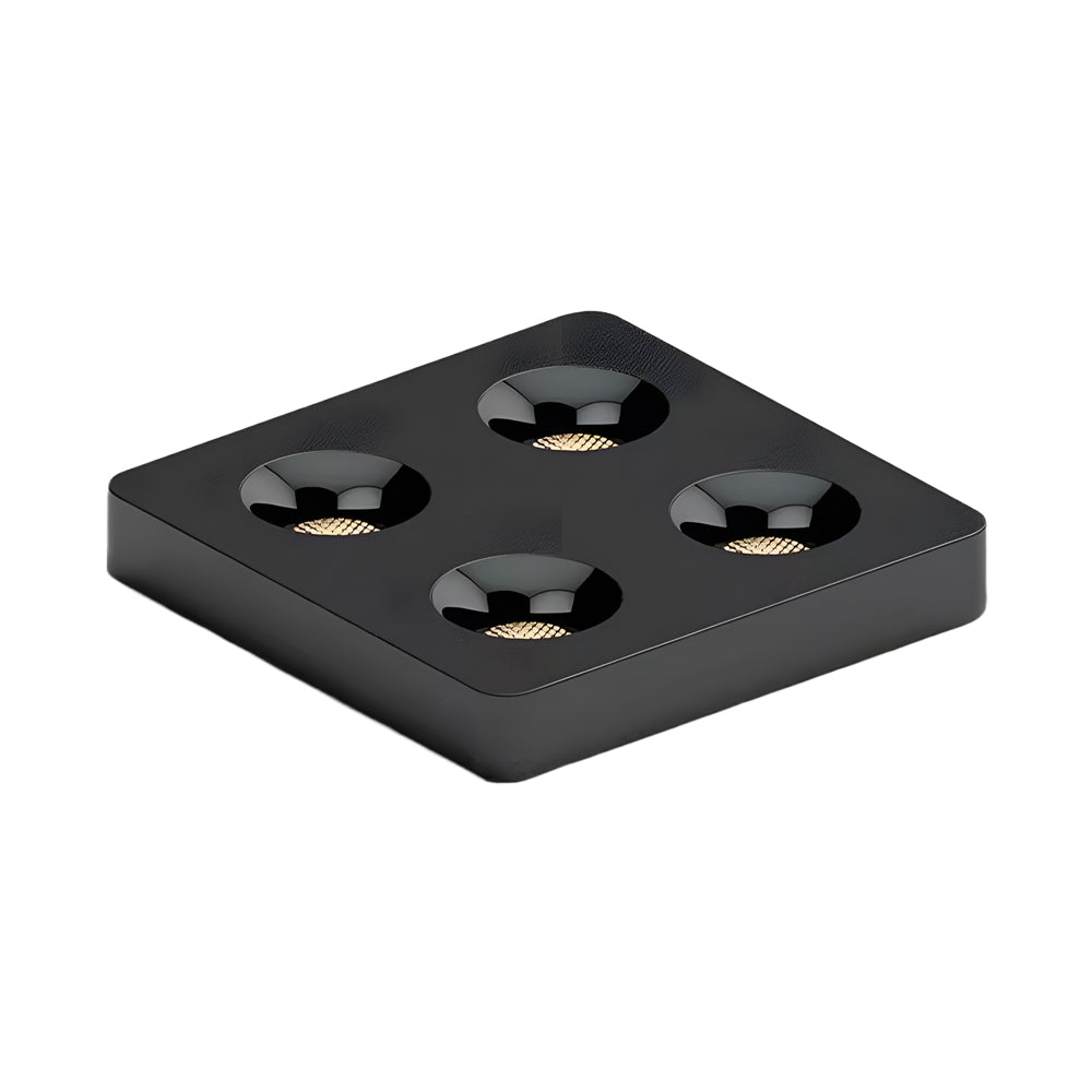 Modern Geometric Ultra Thin LED Ceiling Light with Honeycomb Anti Glare Filter