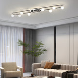 Modern Acrylic Globe Sphere Ceiling Light Fixture with Three Step Dimming for Living Rooms and Bedrooms