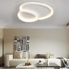 Modern Minimalist Geometric Square LED Ceiling Light with Three Level Dimming