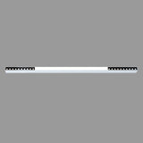 Modern Linear Magnetic Floating LED Ceiling Light with Minimalist Aluminum Design