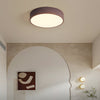 Nordic LED Flush Mount Ceiling Light with 3 Color Dimming for Modern Interiors