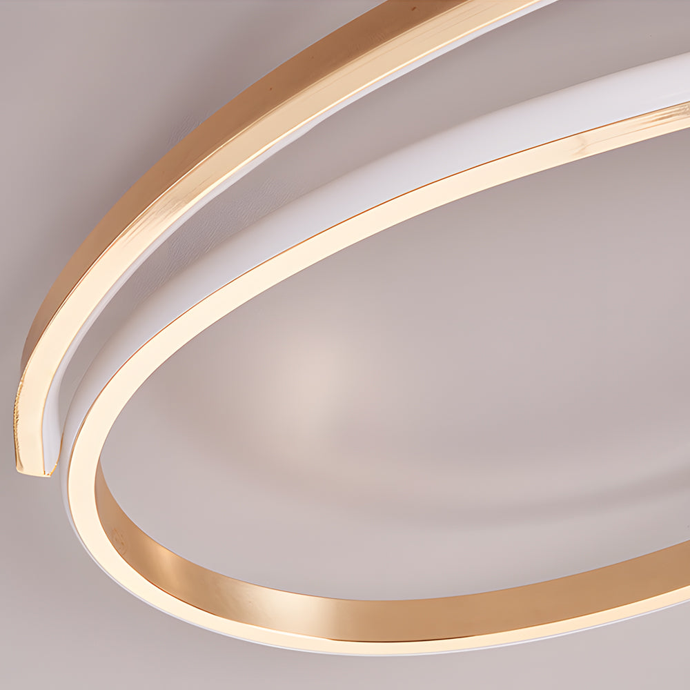 Modern Music Note LED Ceiling Light Artistic Musical Symbols Flush Mount Fixture for Living Room