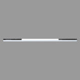 Modern Linear Magnetic Floating LED Ceiling Light with Minimalist Aluminum Design