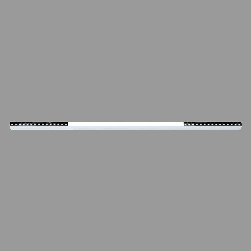 Modern Linear Magnetic Floating LED Ceiling Light with Minimalist Aluminum Design