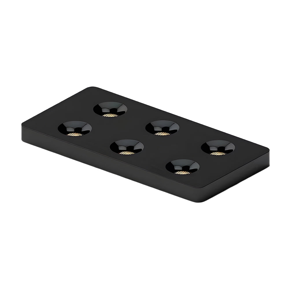 Modern Geometric Ultra Thin LED Ceiling Light with Honeycomb Anti Glare Filter