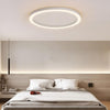 16 Inch Dimmable Round LED Flush Mount Ceiling Light Modern Simple Circle Lamp with Remote Control