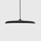 16 Inch Modern Round Metal LED Pendant Light Adjustable Hanging Island Lighting for Kitchen Dining Room