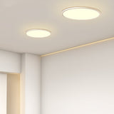 Modern 16 Inch Ultra Thin LED Round Flush Mount Ceiling Light for Bedroom and Living Room