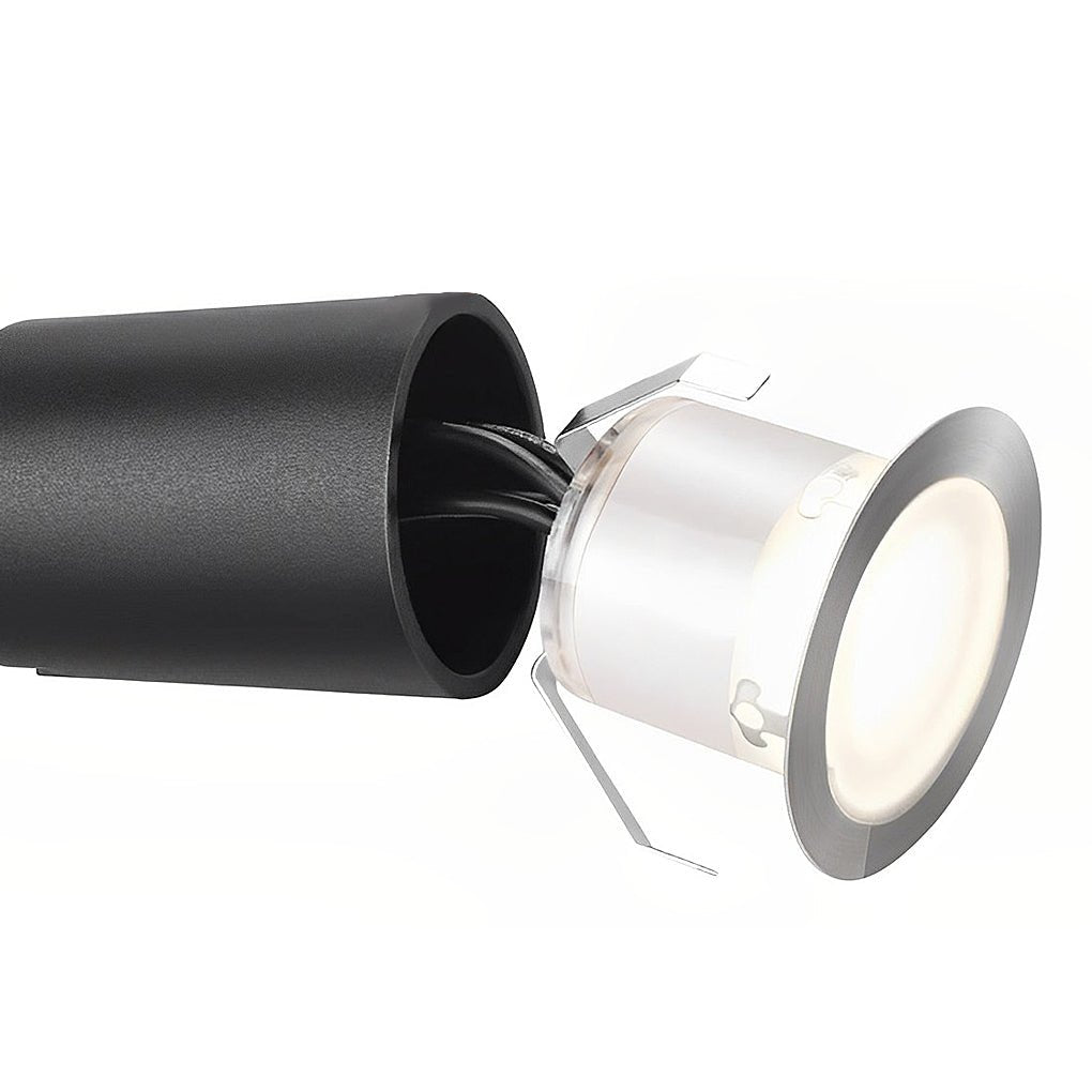 16 Pack Waterproof LED Recessed Deck Lights for Outdoor Stairs and Garden Pathways