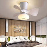 Nordic Style Macaron Color LED Ceiling Fan with Inverter Motor and Remote Control Dimming