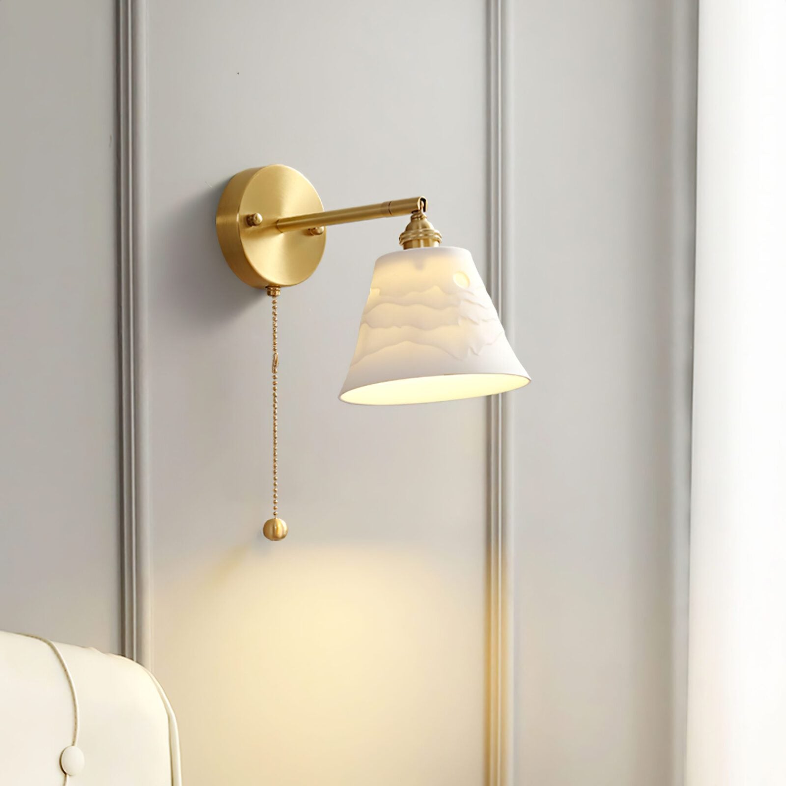 retro-ceramic-wall-light-with-gold-brass-holder-elegant-bedroom-sconce-fixture