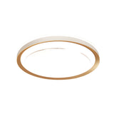 Modern Rectangular LED Flush Mount Ceiling Light Dimmable Gold Geometric Fixture for Living Room