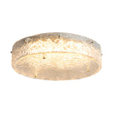 Modern Round Water Ripple Acrylic Ceiling Light Fixture for Dining Room and Bedroom