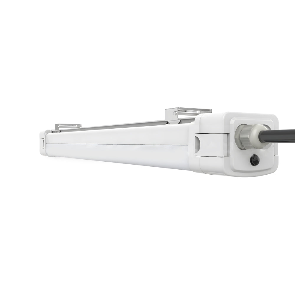 47 Inch LED Linear Tri proof Vapor Tight Light IP65 Waterproof Flush Mount Ceiling Fixture for Garages