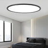 Modern 16 Inch Ultra Thin LED Round Flush Mount Ceiling Light for Bedroom and Living Room