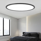 Modern 16 Inch Ultra Thin LED Round Flush Mount Ceiling Light for Bedroom and Living Room