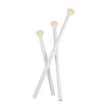 Modern 3 Light Metal Stick Standing Lamp with Glass Shades and Dimmable Switch