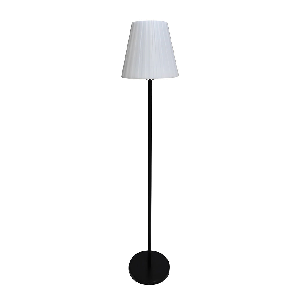 Modern RGB LED Standing Floor Lamp with App Control and Metal Base for Living Room Bedroom