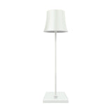 15 Inch Cordless Rechargeable LED Table Lamp Modern Metal Desk Light for Living Room and Patio
