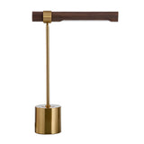Modern Linear LED Desk Lamp with USB Charging Port and 3 Step Dimming Functionality