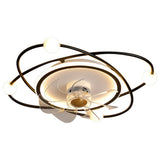 Modern Dimmable LED Nordic Ceiling Fan Light with Quiet Motor and Remote Control for Bedroom Study