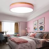 12 Inch Minimalist Round LED Flush Mount Ceiling Lamp for Modern Home Lighting
