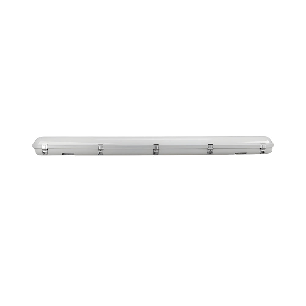 Waterproof 47 Inch LED Vapor Tight Shop Light 40W 5200 Lumens 3CCT Flush Mount Ceiling Fixture