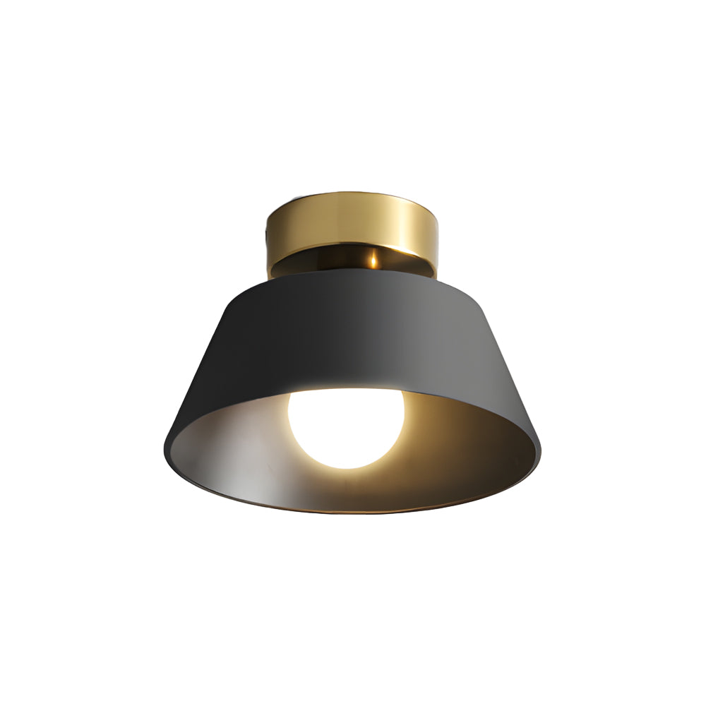 10 Inch Modern Round Flush Mount Ceiling Light with 3 Color Dimming for Hallway and Entrance