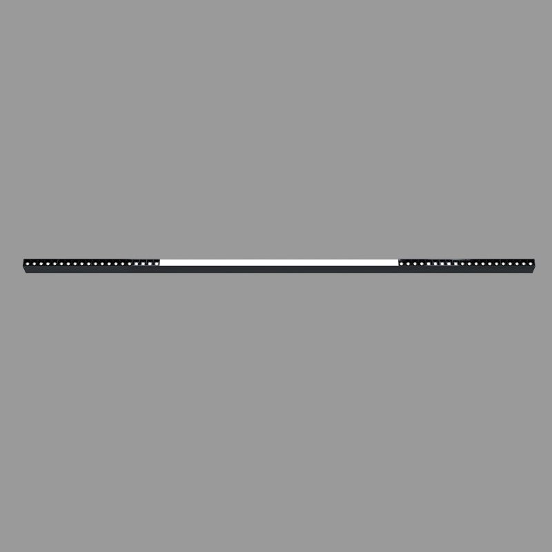 Modern Linear Magnetic Floating LED Ceiling Light with Minimalist Aluminum Design