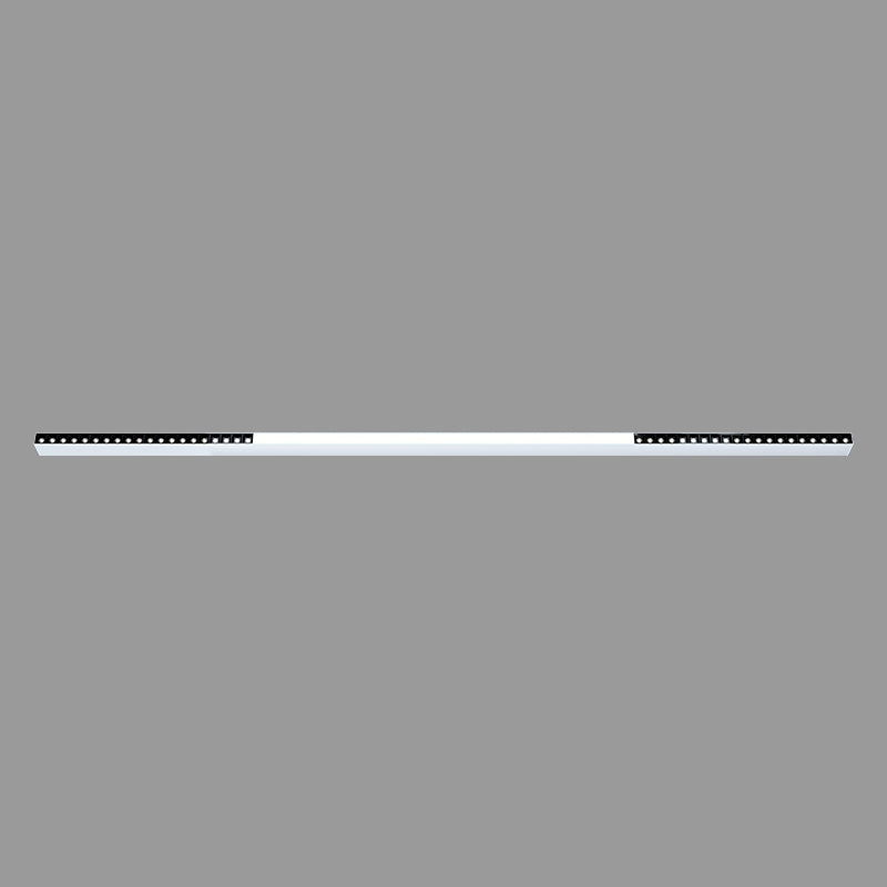 Modern Linear Magnetic Floating LED Ceiling Light with Minimalist Aluminum Design