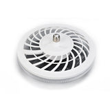 Modern 12.2 Inch Low Profile LED Ceiling Fan with 7 Blades and Remote Control