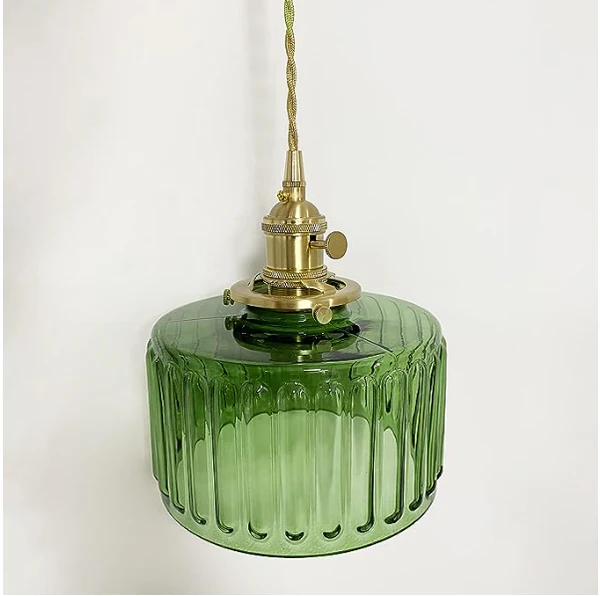 Vintage Crystal Hanging Lamp