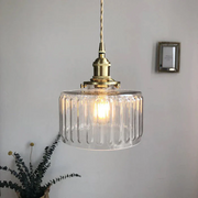 Vintage Crystal Hanging Lamp