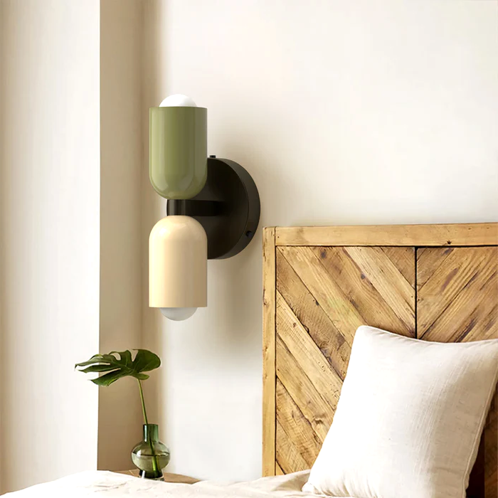 Allo Living Double-ended Two-color Candle Wall Light