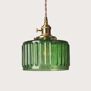 Vintage Crystal Hanging Lamp