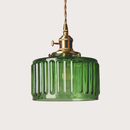 Vintage Crystal Hanging Lamp