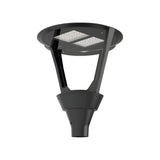 21 Inch Black Outdoor Post Top LED Lantern for Garden and Street Lighting