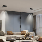 Modern Geometric Ultra Thin LED Ceiling Light with Honeycomb Anti Glare Filter