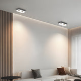 Modern Geometric Ultra Thin LED Ceiling Light with Honeycomb Anti Glare Filter