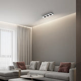Modern Geometric Ultra Thin LED Ceiling Light with Honeycomb Anti Glare Filter