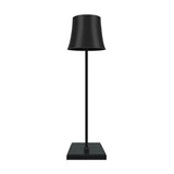 15 Inch Cordless Rechargeable LED Table Lamp Modern Metal Desk Light for Living Room and Patio