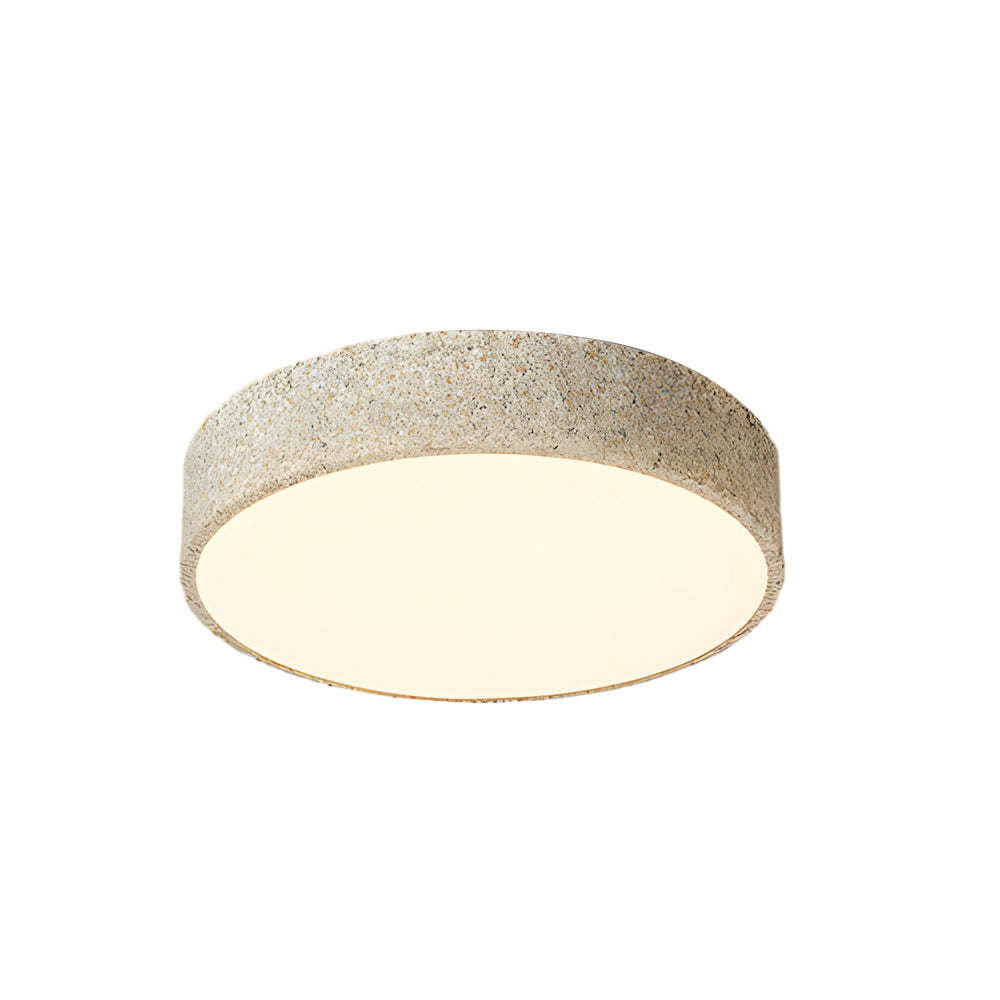 Nordic LED Flush Mount Ceiling Light with 3 Color Dimming for Modern Interiors