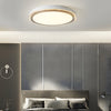 Modern White Round LED Ceiling Light Fixture with 3 Step Dimming and Acrylic Diffuser