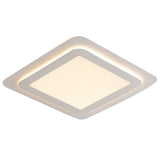Modern Square and Circular LED Ceiling Lamp with Stepless Dimming Minimalist Flush Mount Light