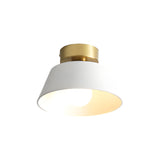 10 Inch Modern Round Flush Mount Ceiling Light with 3 Color Dimming for Hallway and Entrance