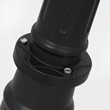 3 Light Modern Black Outdoor Post Light Waterproof Exterior Pole Lamp for Garden and Pathway