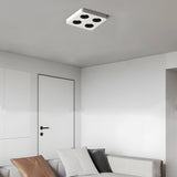 Modern Geometric Ultra Thin LED Ceiling Light with Honeycomb Anti Glare Filter