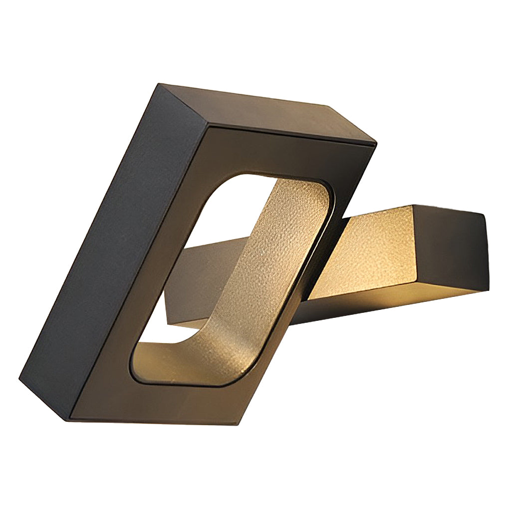 360 Degree Rotatable LED Wall Sconce Modern Iron Indoor Lighting Fixture for Bedroom and Living Room