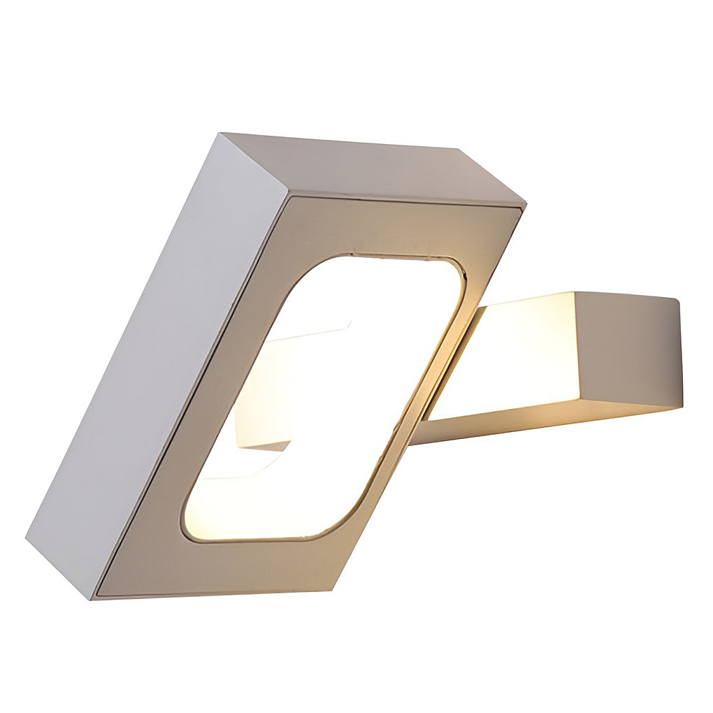360 Degree Rotatable LED Wall Sconce Modern Iron Indoor Lighting Fixture for Bedroom and Living Room
