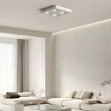 Modern Geometric Ultra Thin LED Ceiling Light with Honeycomb Anti Glare Filter